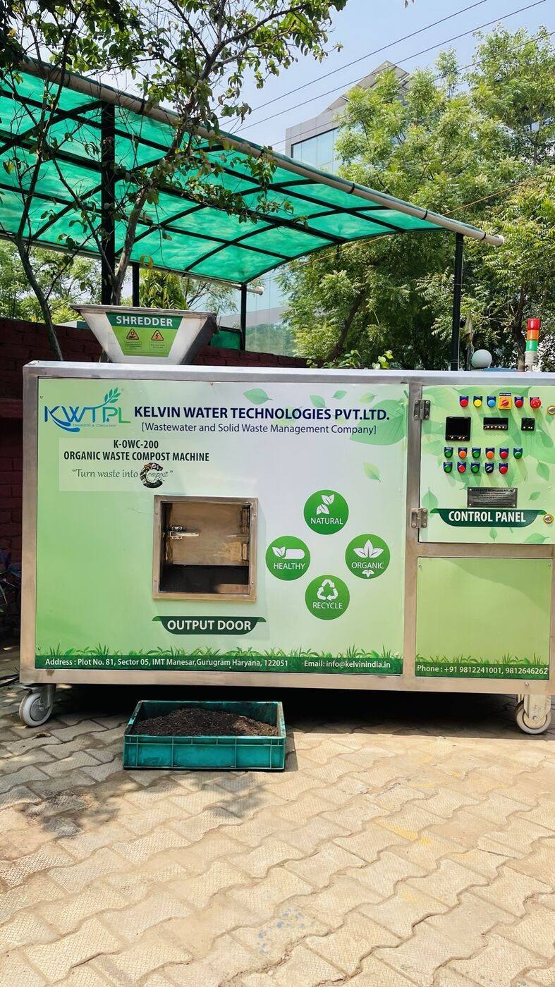 K-Thermo K-OWC-100 organic waste compost machine